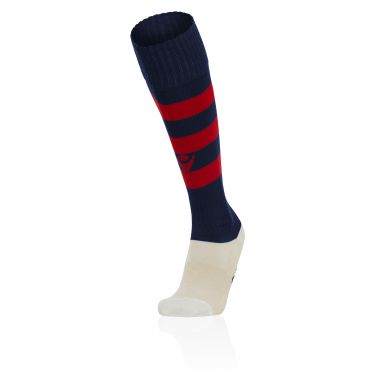 Hoops socks nav/red jr