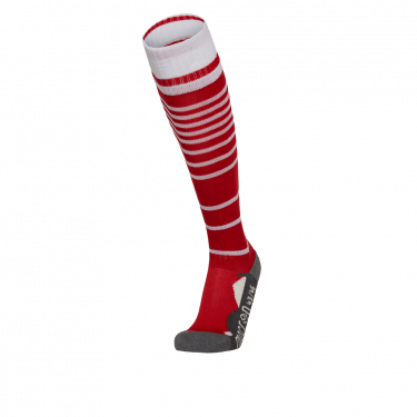 Target socks red/wht jr