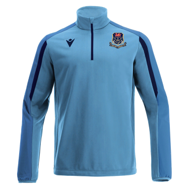 Arno 1/4 zip jersey sky/nav sr