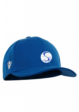 Pepper casquette royal avec logo brodé