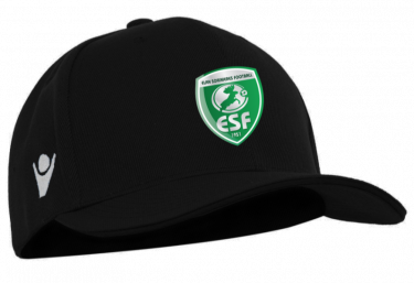 Casquette noire pepper avec logo brodé