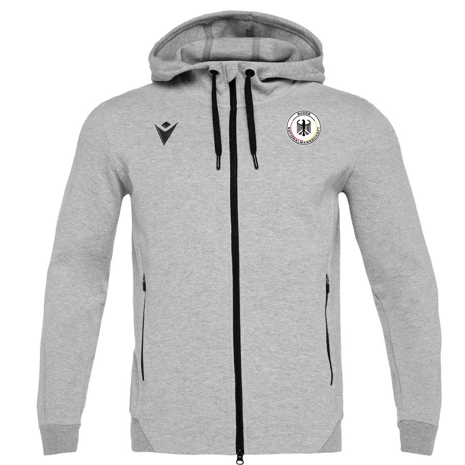 Macron Sweatshirtjacke-nationalteam-grau | Bild 1