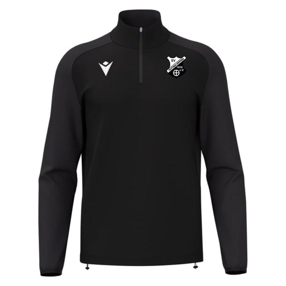 Macron Isen 1/4 zip top pulli schwarz | Bild 1