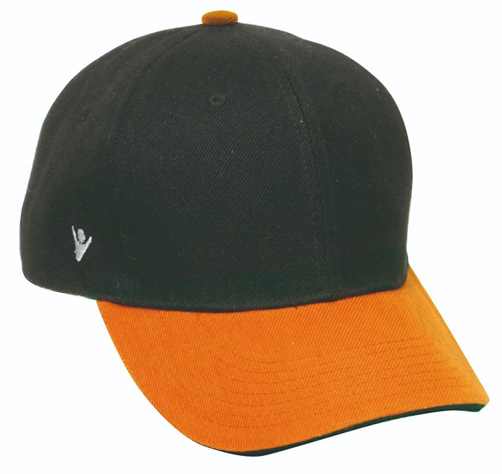 Macron Pepper casquette noir/orange | Image 1