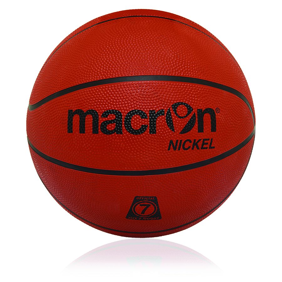 Macron Nickel pallone basket n 5 | Immagine 1