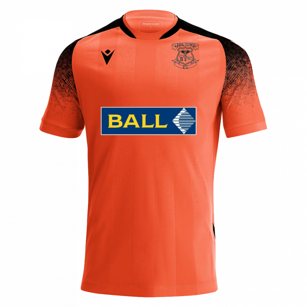 Macron [away 23-24] alioth jersey ora/blk jr | Image 1