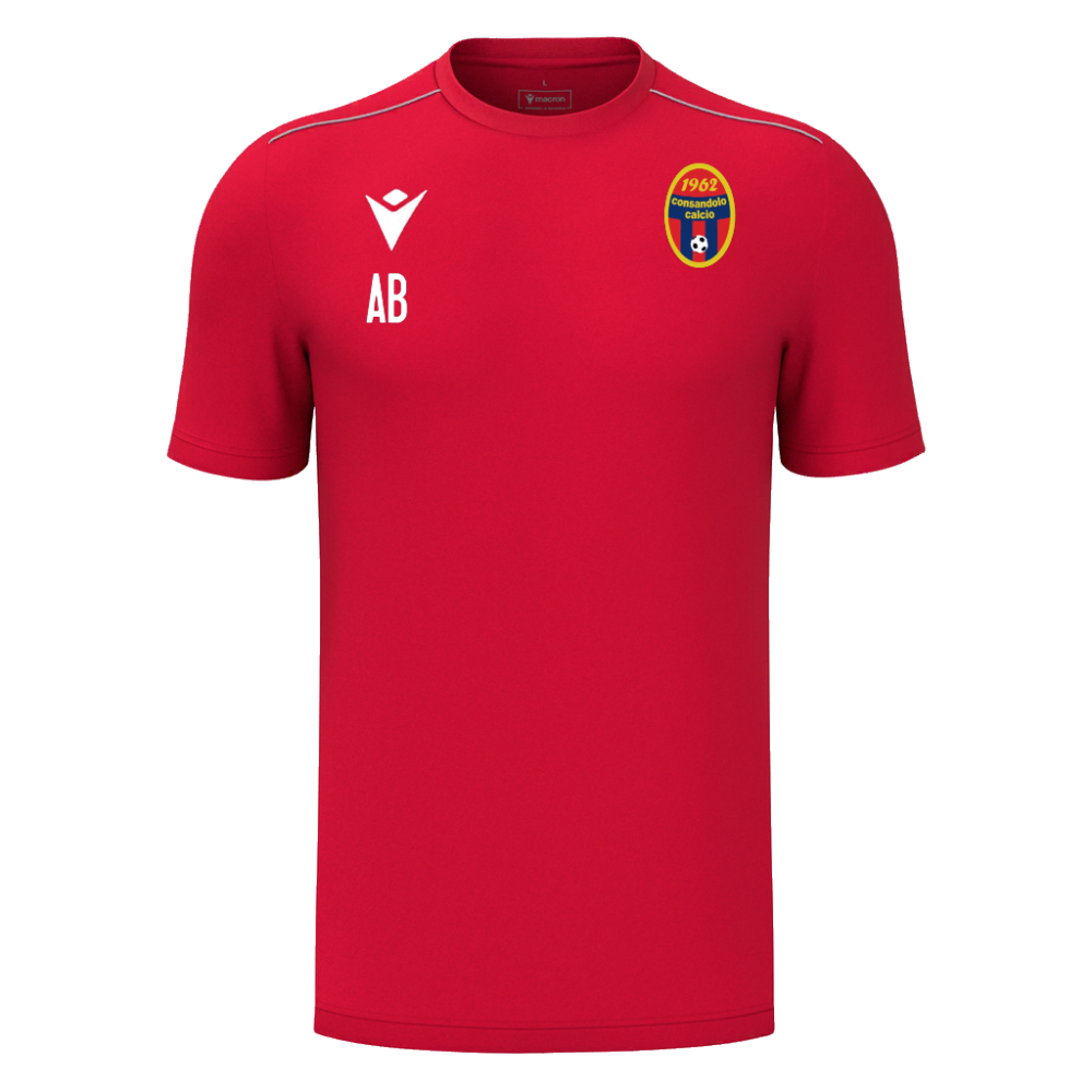 Macron Rigel hero shirt red allenamento | Immagine 1