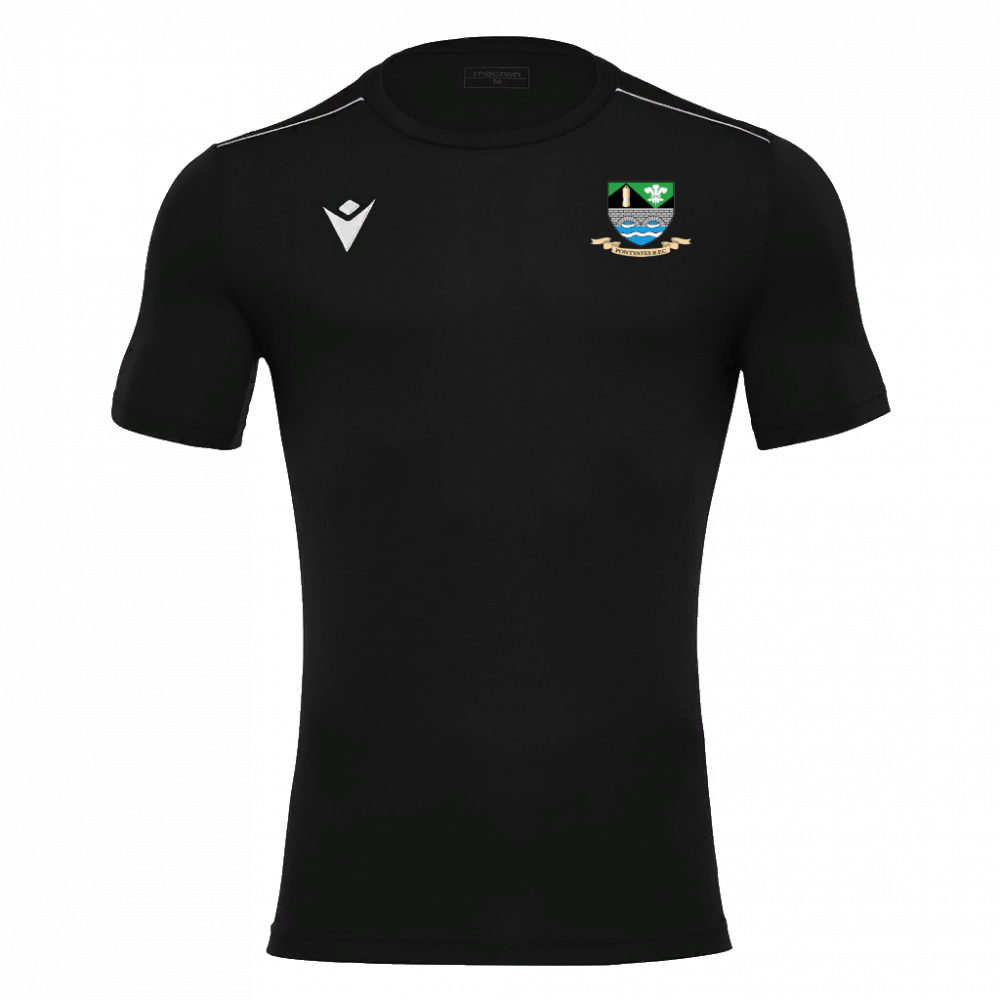 Macron Rigel hero shirt blk ss sr | Image 1