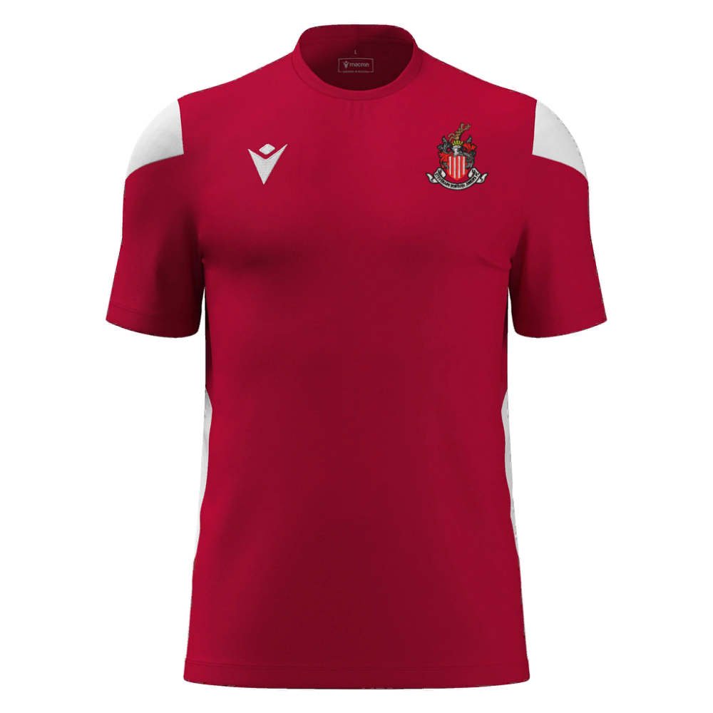 Macron Polis jersey red/wht jr | Image 1