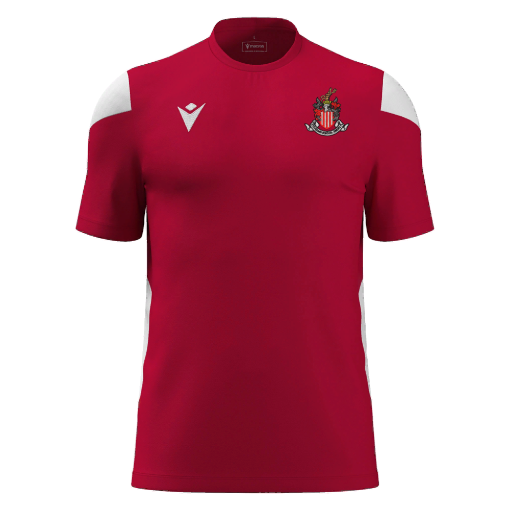 Macron Polis jersey red/wht sr | Image 1