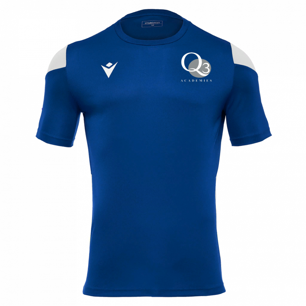 Macron Polis shirt roy/wht ss sr | Image 1