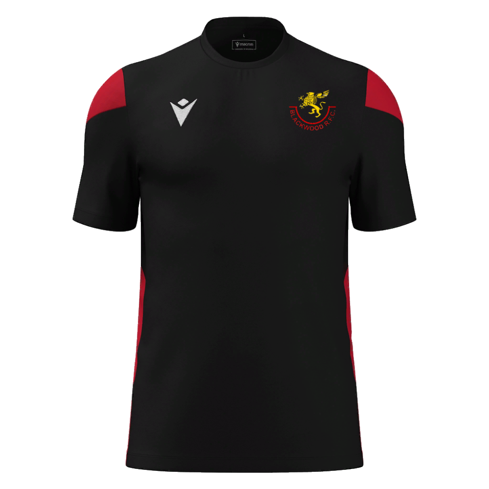Macron Polis jersey blk/red sr | Image 1