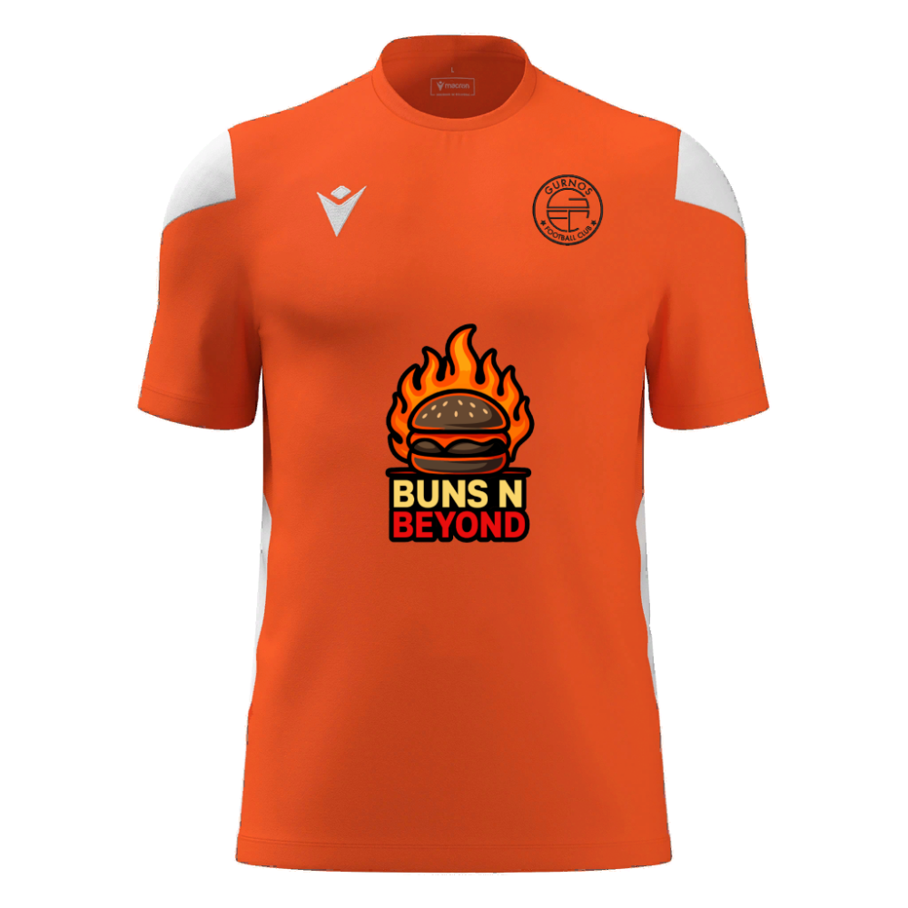 Macron [u7s-u11s] polis jersey ora/wht sr | Image 1