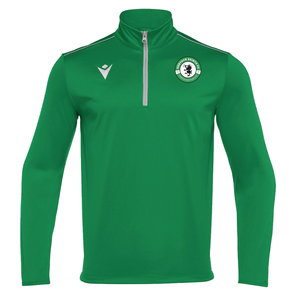 Macron Havel 1/4 zip jersey grn jr | Image 1