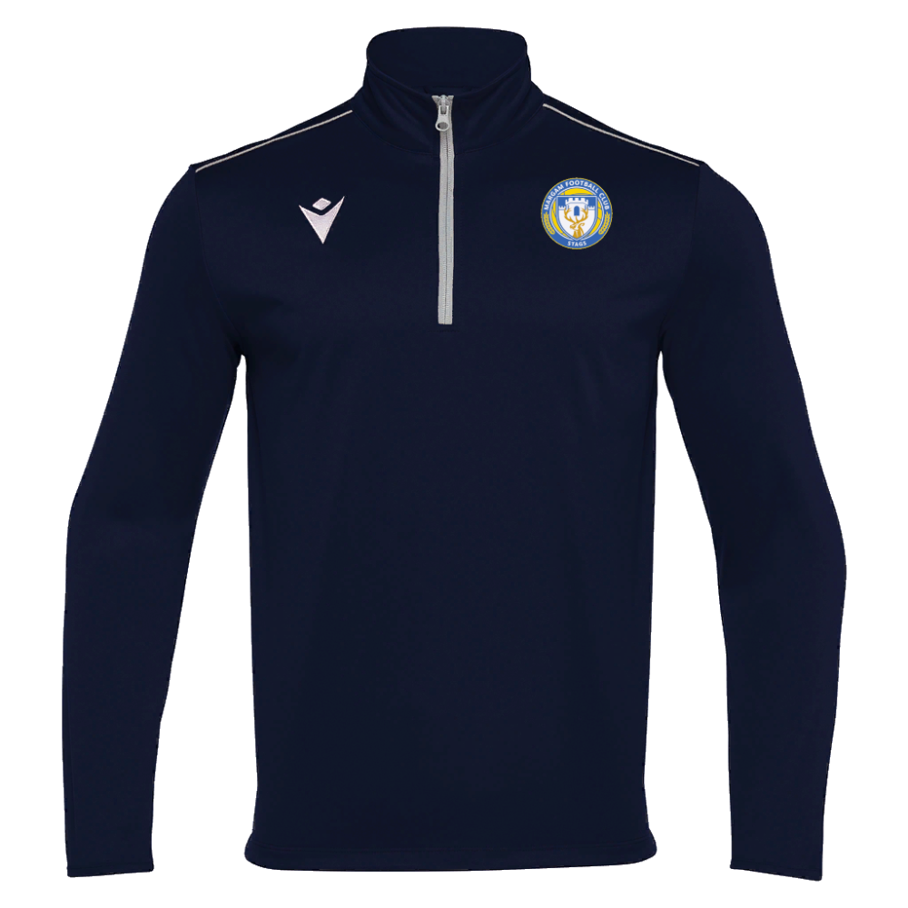 Macron Havel 1/4 zip jersey nav sr [coaches] | Image 1
