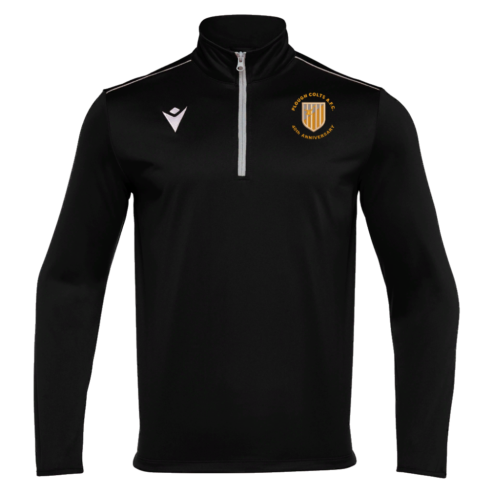 Macron Havel 1/4 zip jersey blk sr | Image 1