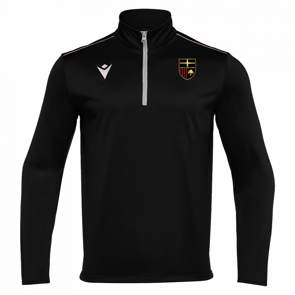 Macron Havel 1/4 zip top blk jr | Image 1