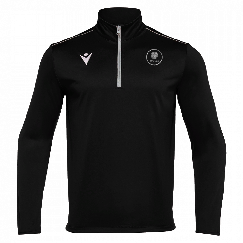 Macron Havel 1/4 zip top blk sr | Image 1