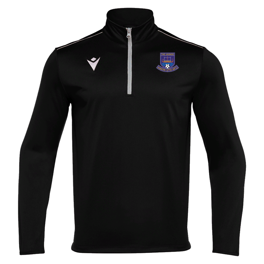 Macron Havel 1/4 zip jersey blk jr | Image 1