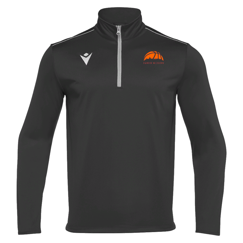 Macron Havel 1/4 zip maglia sr- anthracite | Image 1