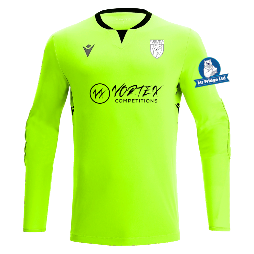 Macron [25-26 away gk shirt] eridanus goalkeeper jersey yel sr | Image 1