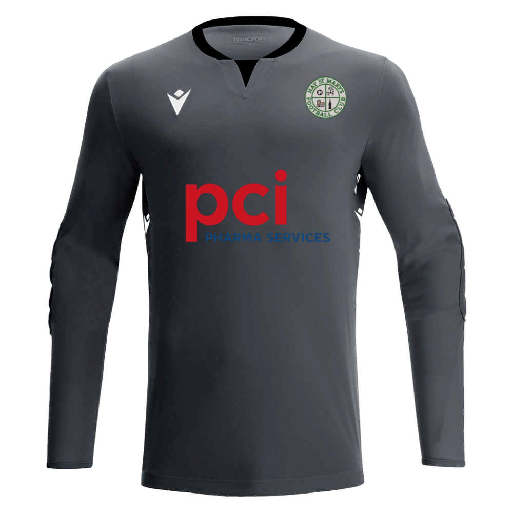 Macron Eridanus goalkeeper jersey ant/blk jr | Image 1