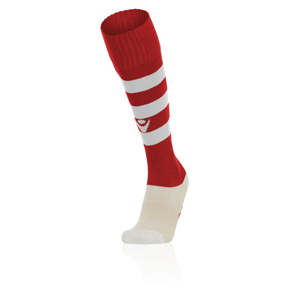 Macron Hoops socks red/wht jr | Image 1