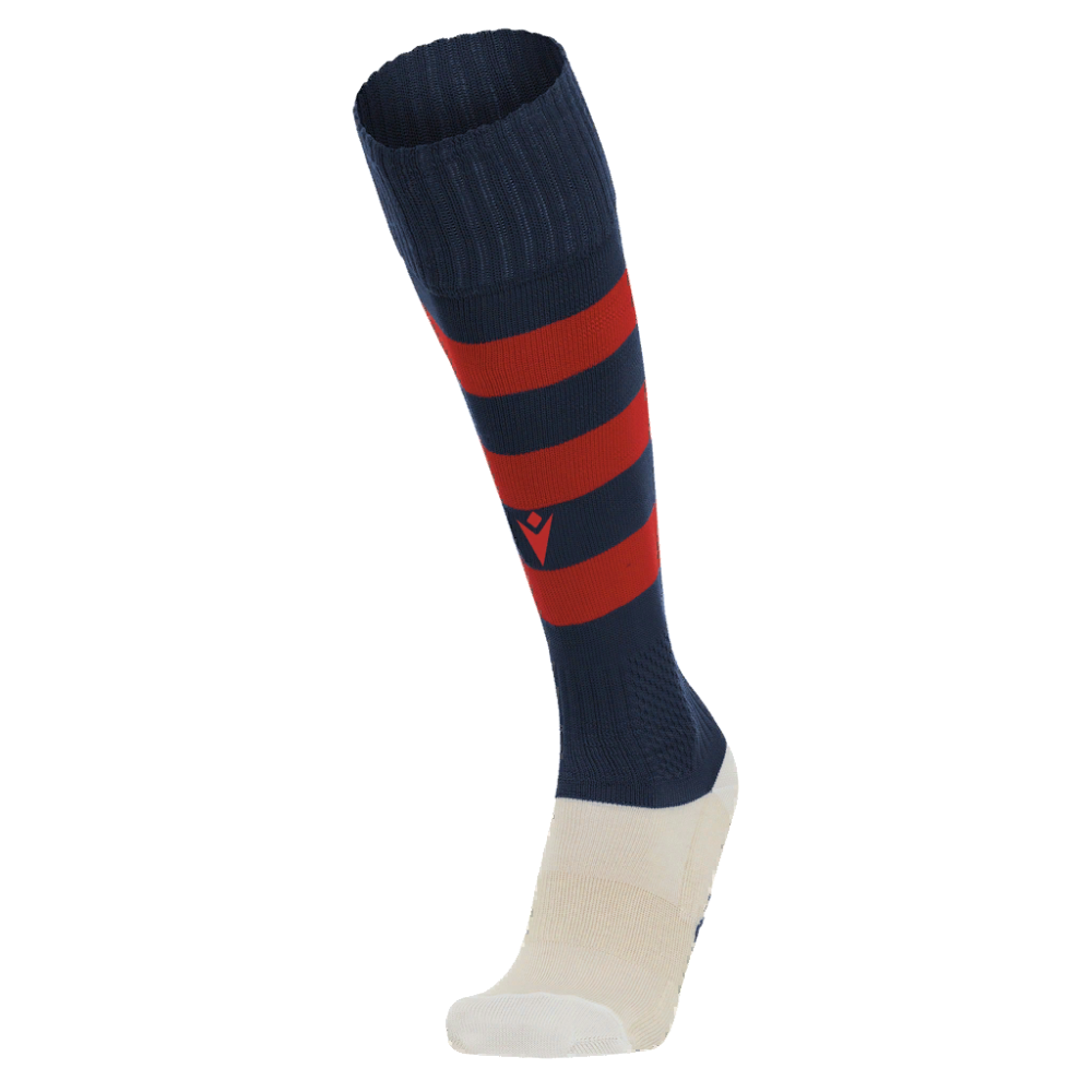 Macron Hoops socks nav/red jr | Image 1