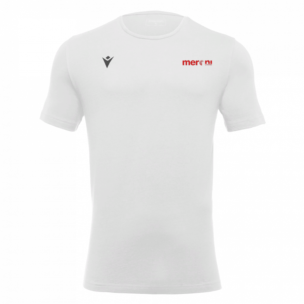 Macron Maglia bianca ''boy'' rosso | Immagine 1