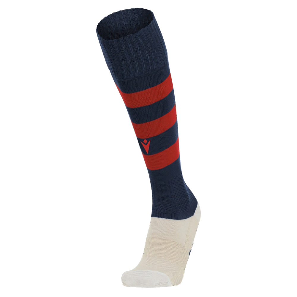 Macron Hoops socks nav/red cs | Immagine 1
