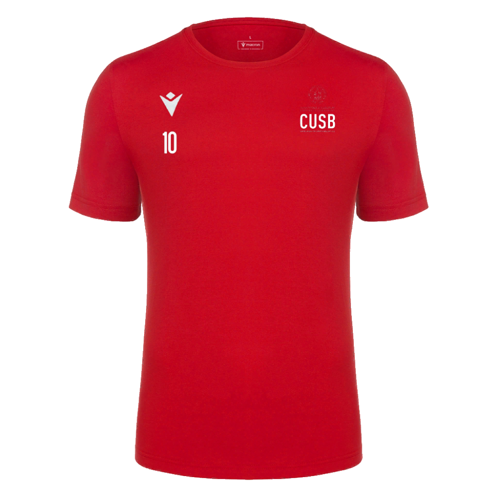Macron Boost eco t-shirt red_rappresentanza | Immagine 1