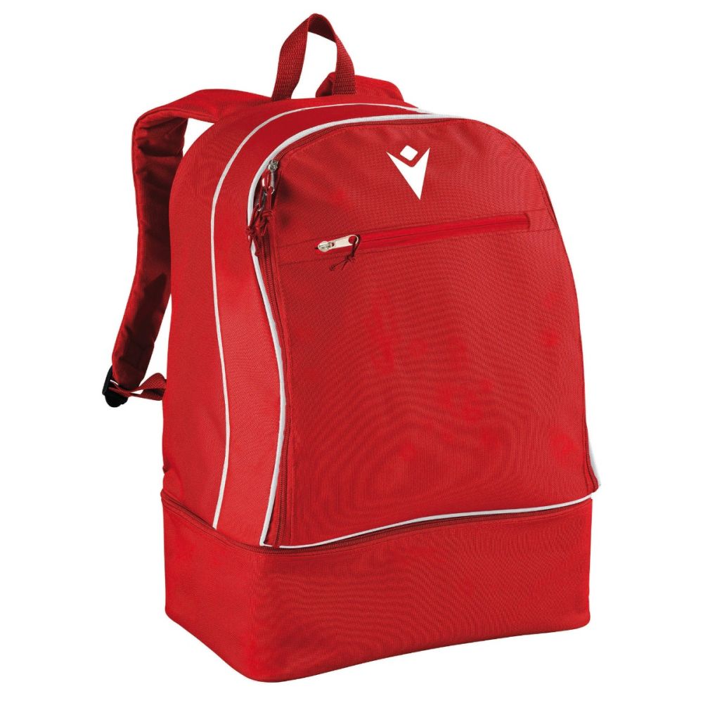 Macron Academy evo sac à dos rouge logo brodé | Image 1