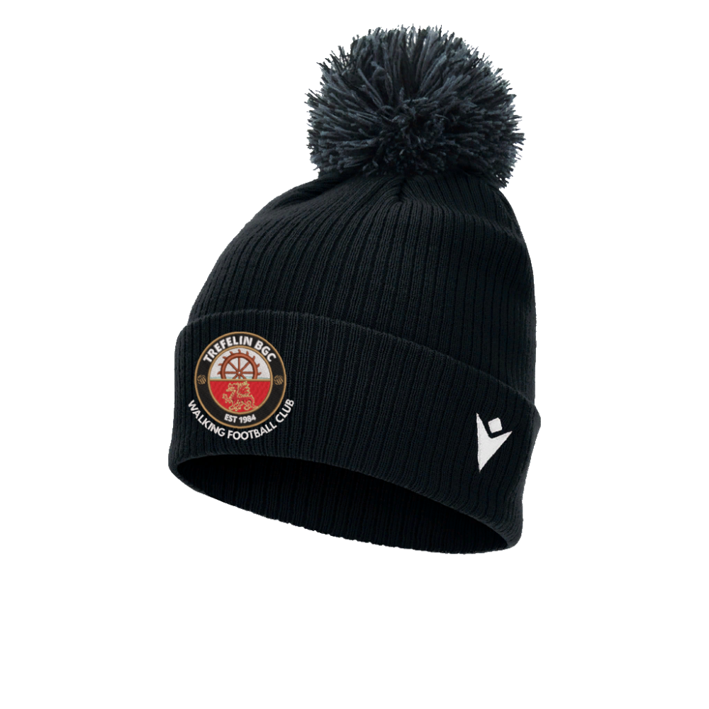 Macron Snow pom pom beanie blk sr | Image 1