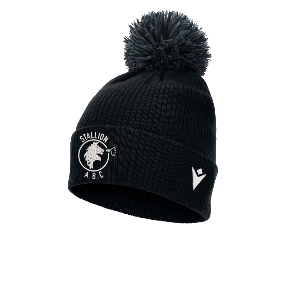 Macron Snow pom pom beanie blk sr | Image 1