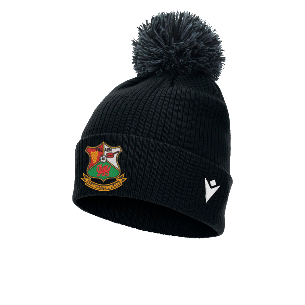 Macron Snow pom pom beanie blk sr | Image 1