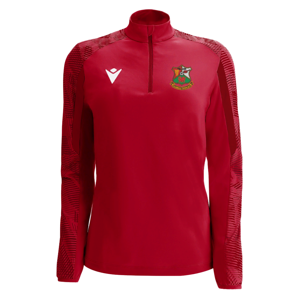 Macron Dora 1/4 zip jersey red jr - womens | Image 1