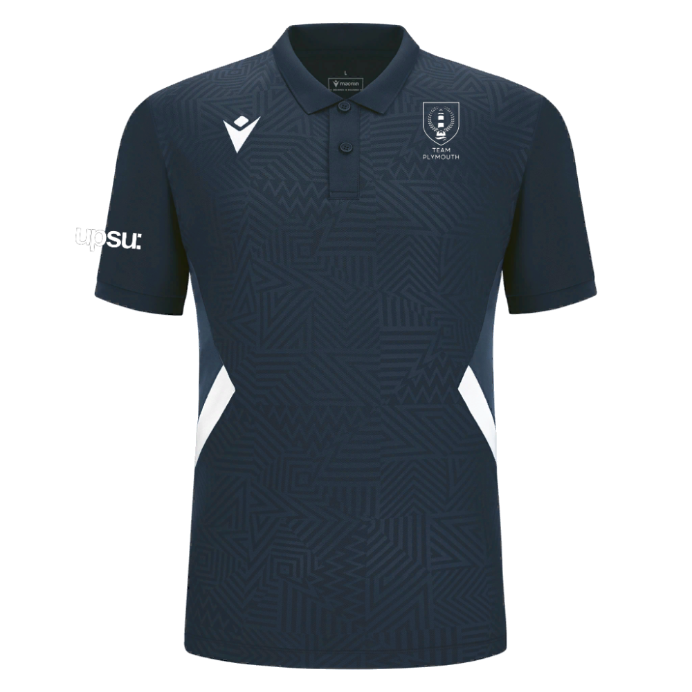 Macron Rap polo nav/wht jr | Image 1