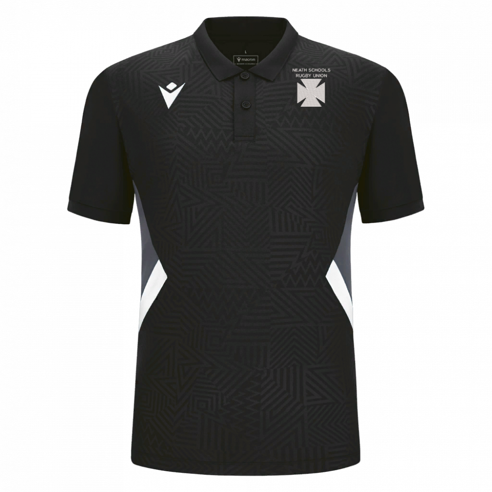 Macron Rap polo blk/wht jr | Image 1