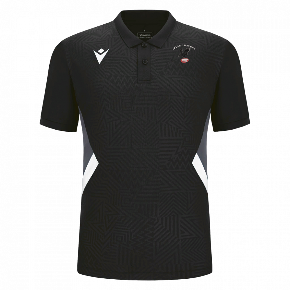 Macron Rap polo blk/wht jr | Image 1