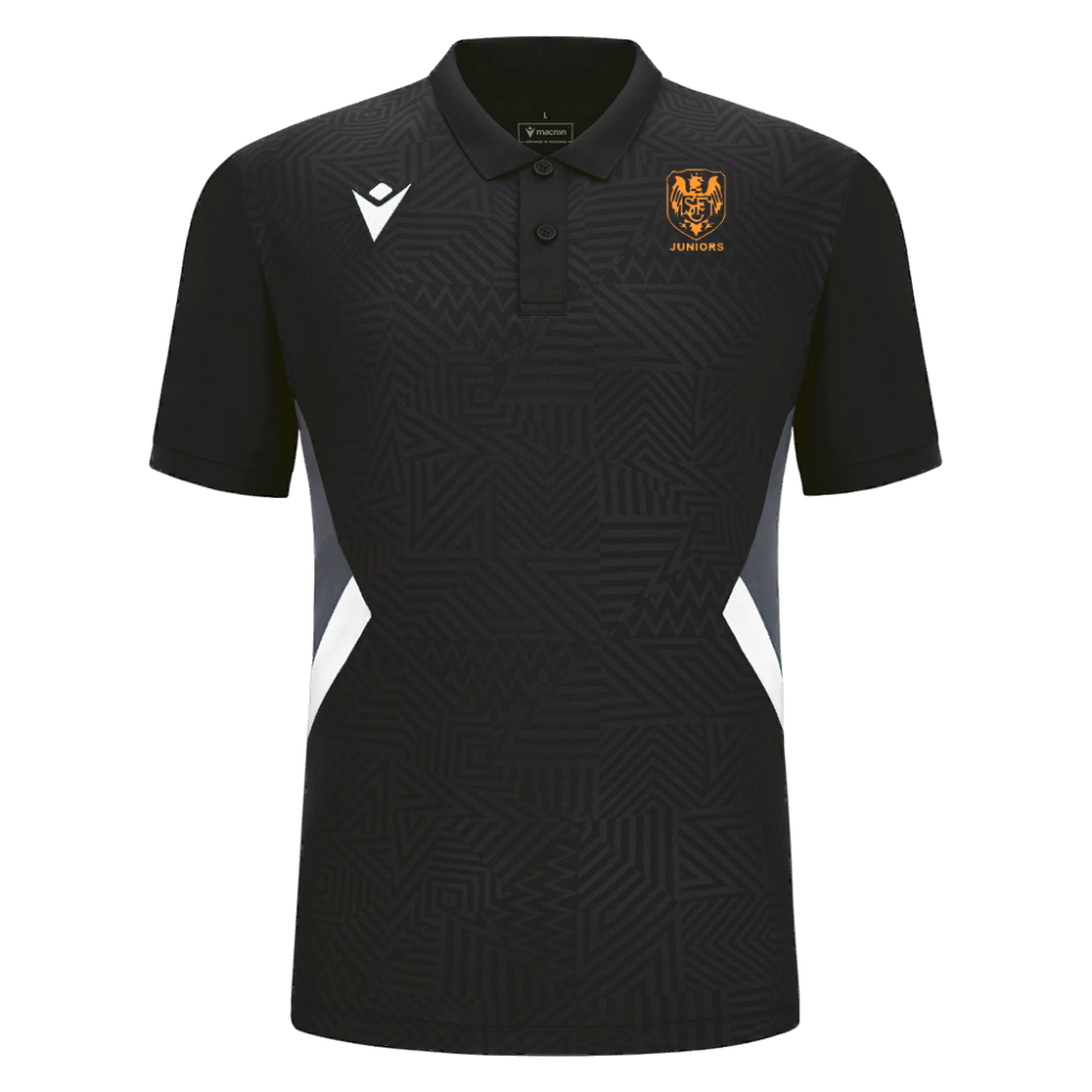 Macron Rap polo blk/wht sr | Image 1