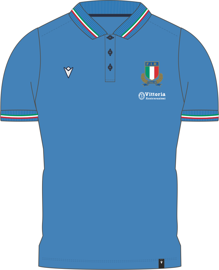 Macron Fir m24/25 ath heraklia cust polo azr sr | Immagine 1