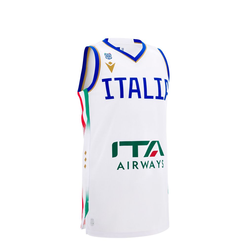 Macron Canotta home da bambino italbasket 2025/26 | Immagine 1