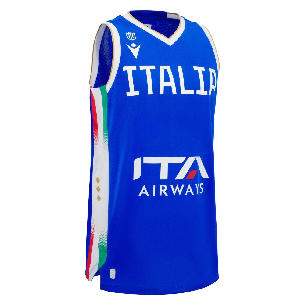 Macron Canotta away italbasket 2025/26 | Immagine 1
