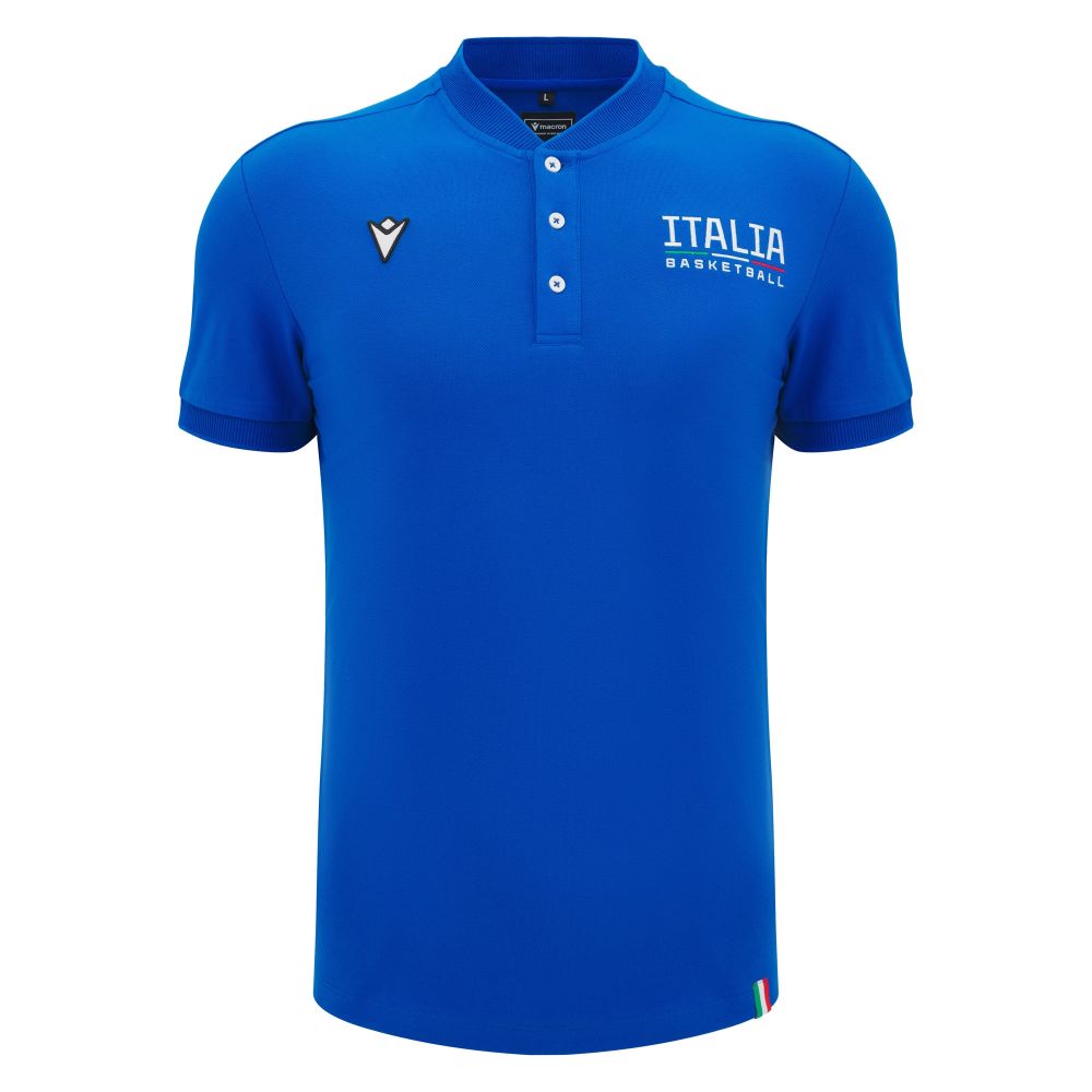 Macron Polo da uomo athleisure italbasket 2025/26 | Immagine 1