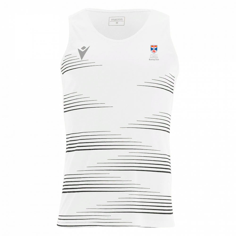 Macron Dorian singlet wht/blk sr | Image 1