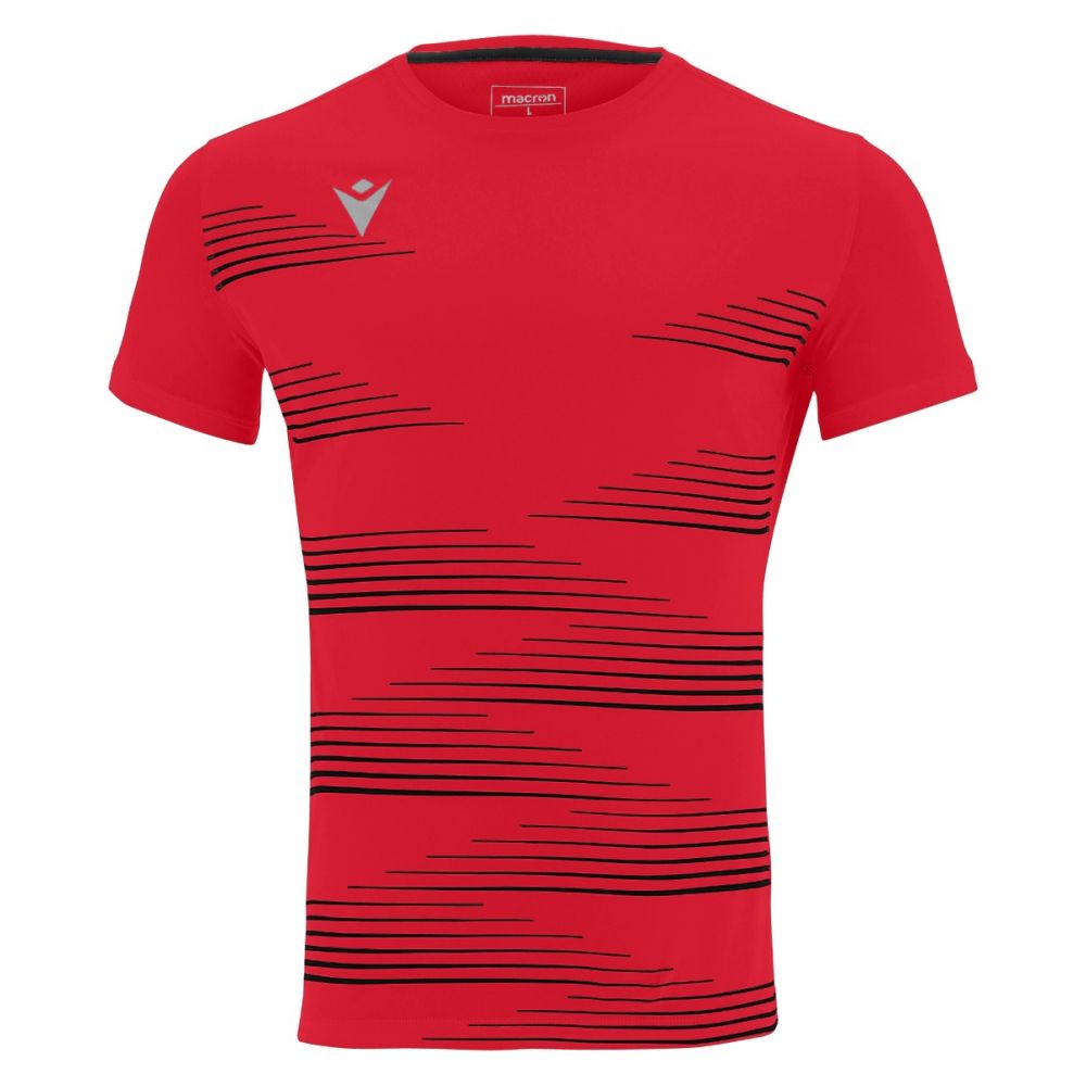 Macron T-shirt rossa uomo palestra, tennis, running..... | Immagine 1