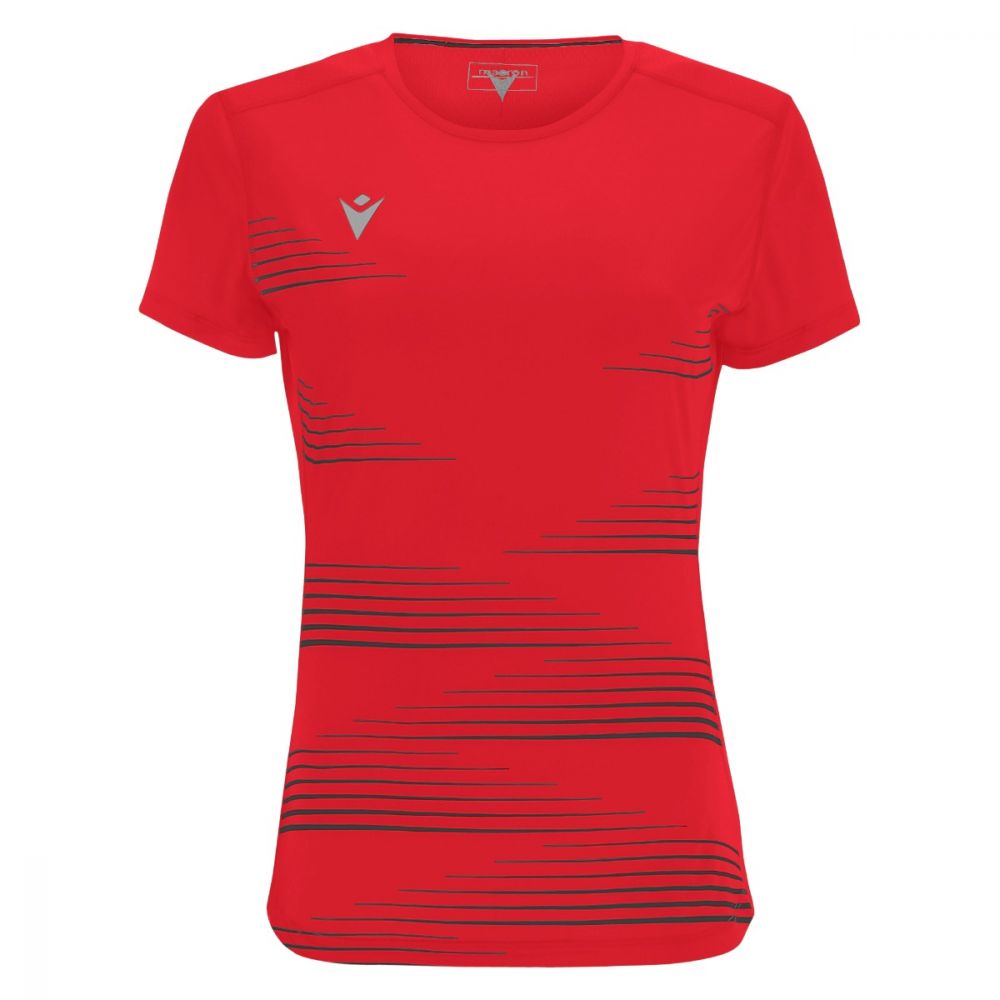 Macron T-shirt woman rossa palestra, running, tennis..... | Immagine 1