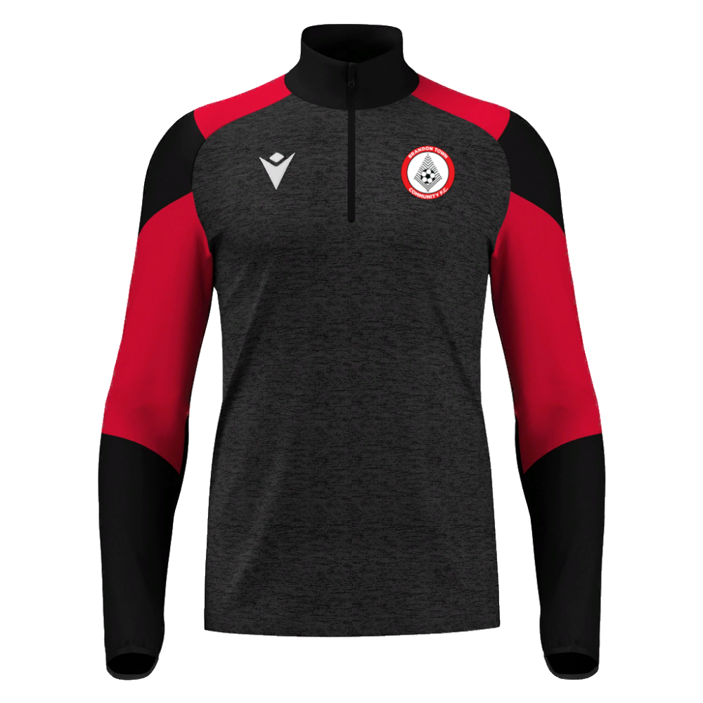 Macron Brandon town cfc 1/4 zip training jumper pro sr | Image 1