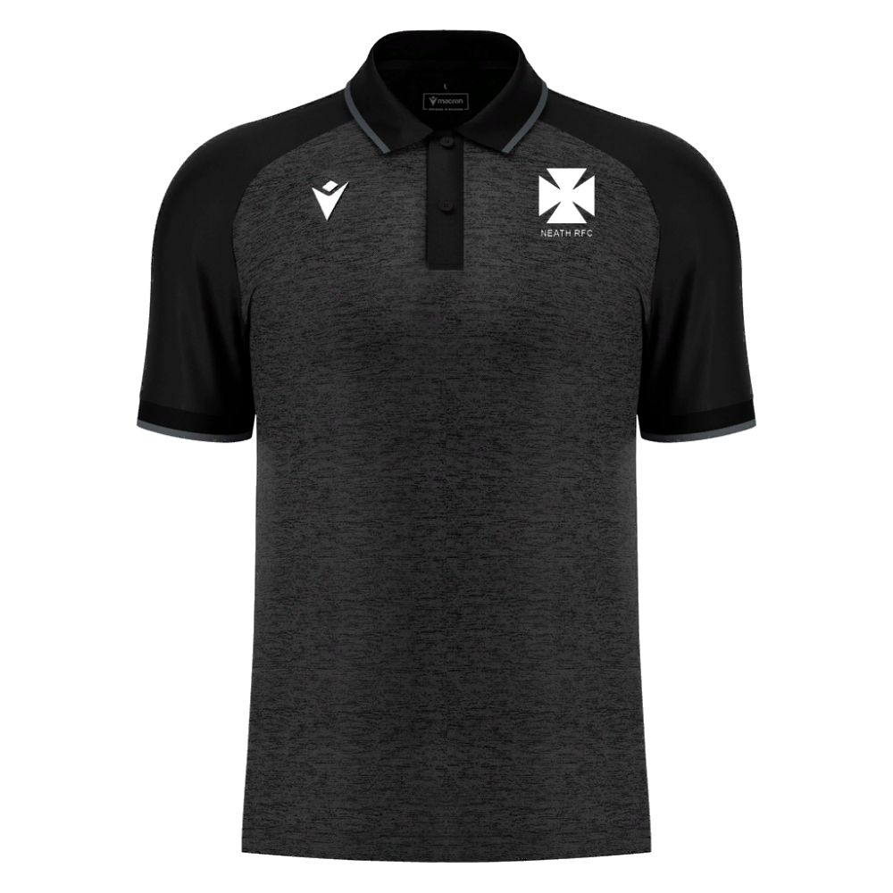 Macron Aulos polo blk sr | Image 1
