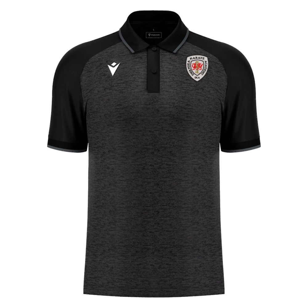 Macron Aulos polo blk sr | Image 1